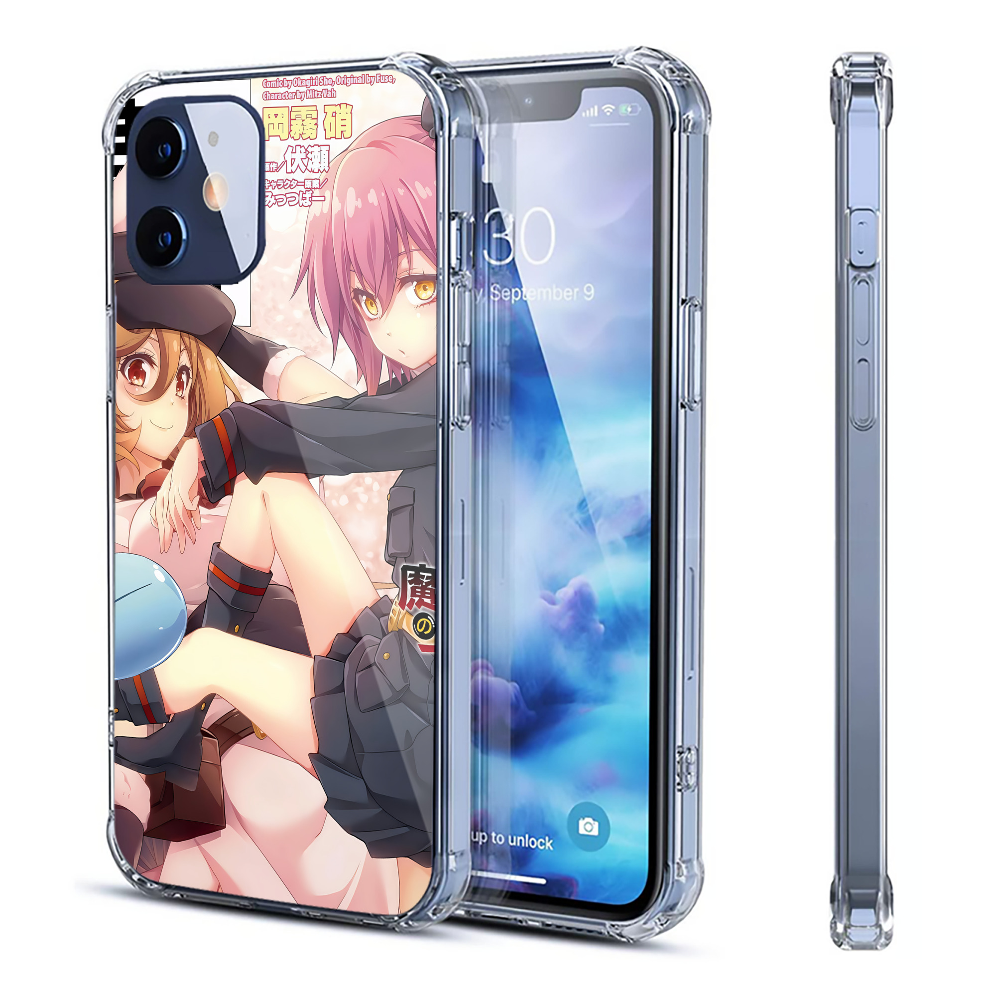 （画像用） 転スラ Regarding Reincarnated to Slime 【iPhone 12シリーズ対応】透明スマホケース（クリアソフトケース）